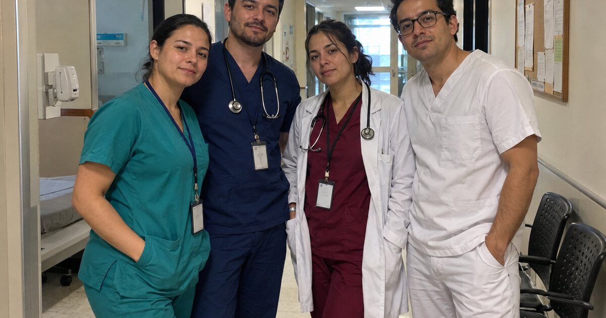 Colores de Uniformes Hospitalarios por Especialidad
